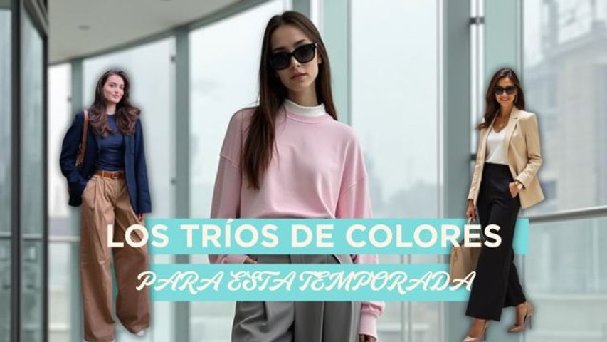 Los tríos de colores para lucir esta temporada