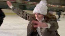 Skating Enthusiast Misunderstands Tackling Obstacles DIRECTLY