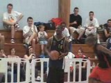 Concours de dunk basket 3x3 tournoi du lac 2008