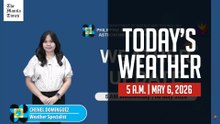 Today's Weather, 5 A.M. | May 6, 2026