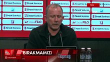 Sergen Yalçın: Taraftarımız bırakmamızı istiyorsa bırakırız