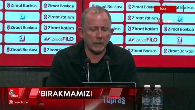 Sergen Yalçın: Taraftarımız bırakmamızı istiyorsa bırakırız