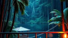 Relaxing Forest Rain 🌧️ Cozy Bedroom Vibes 🛏️ Birds Chirping ASMR 🐦 #Shorts