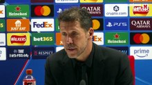 Simeone: "Competimos y somos los primeros que queremos ganar, pero no nos alcanza"