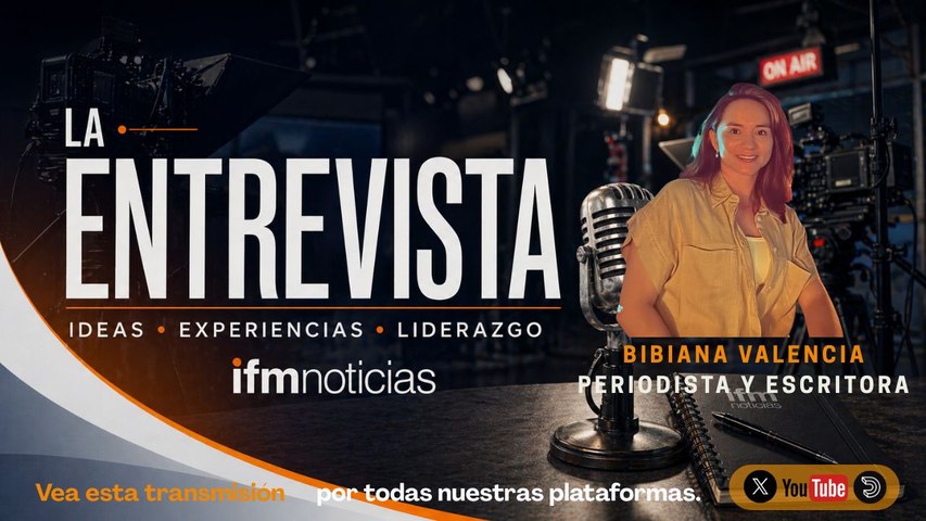 LA ENTREVISTA EN IFMNOTICIAS: Bibiana Valencia, Periodista y escritora.