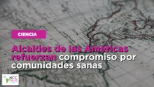 Alcaldes de las Américas refuerzan compromiso por comunidades sanas