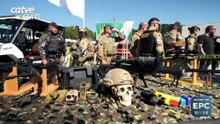 Segurança pública do Paraná recebe equipamentos, viaturas e armamentos