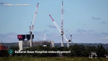 Ballarat Base Hospital redevelopment timelapse - The Courier - May, 2026