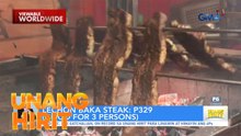 Trending lechon baka steak sa Sampaloc, mura na masarap pa | Unang Hirit