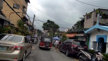 Cloudy Afternoon on Mindoro Street in Manila City in the Philippines