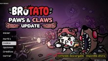 Prueba de transmision jugando brotato