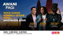 AWANI Pagi: Rock kapak kembali gegar kota, nostalgia 80an