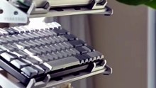 PEAKIBUE Peakzooc Keyboard Stand – CNC 6063 Aluminum Modular Minimal Cyber Desk