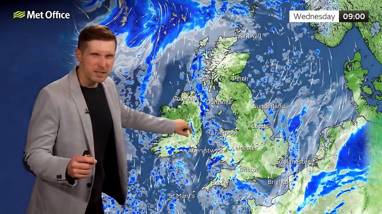 Met Office Wednesday Morning Weather Forecast 06/05/2026