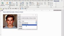Word Pro Tips: Adding and Formatting Text Under Pictures