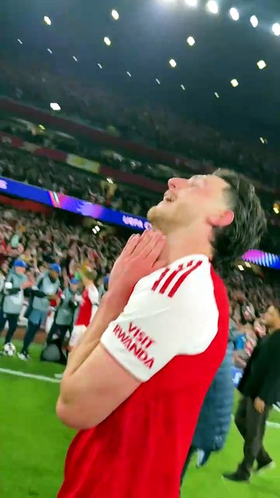 Rice permet à Arsenal de retrouver la finale de la Ligue des champions après vingt ans