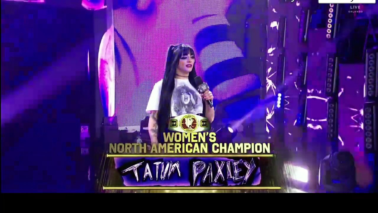 NXT 06/05/2026 - Zaria áp đảo Tatum Paxley, Lizzy Rain và Nikkita Lyons | Lexy DMDV