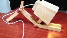 One pair of hands, one piece of wood, a complete story