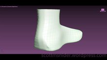 Ponikarovsky: 3DS MAX Practice Polygon Modeling Foot Model Video #7 (05-06-2026)