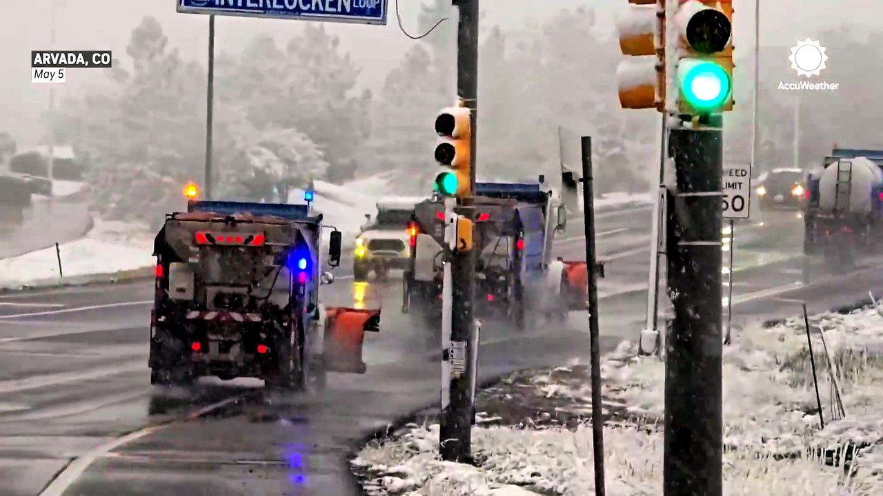 May snowstorm buries parts of Colorado and Wyoming