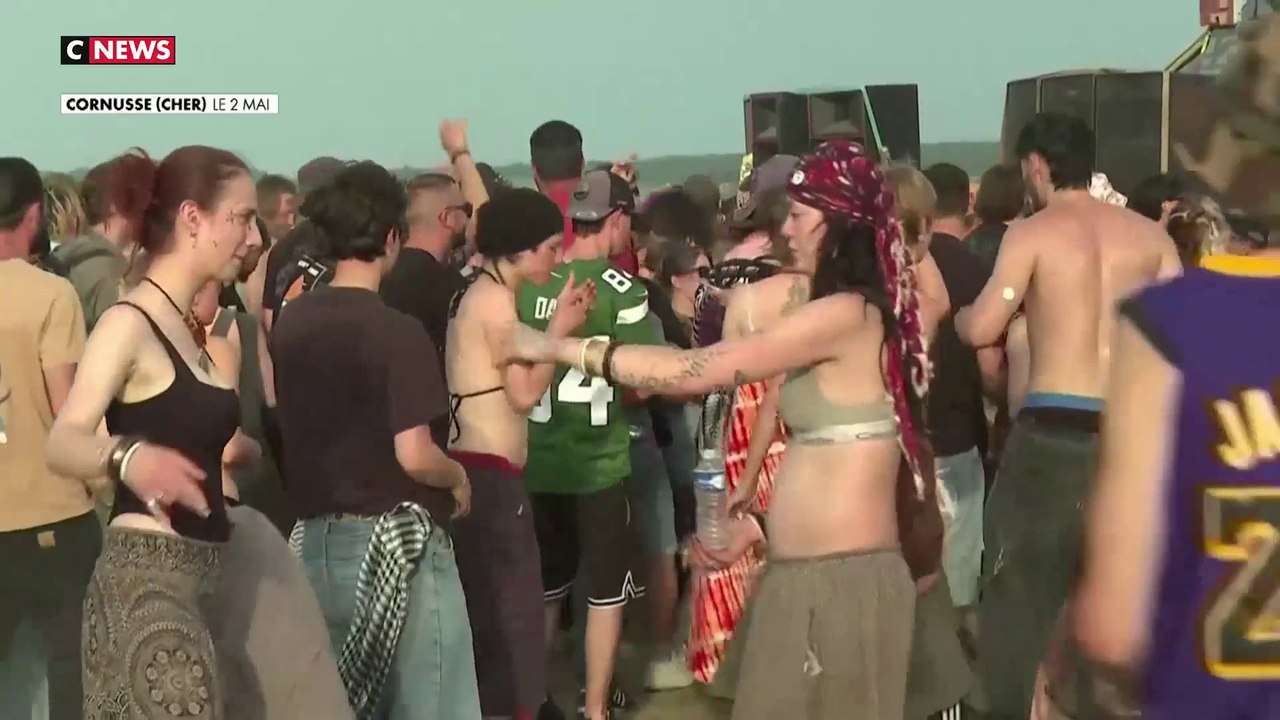 Free-party dans le Cher : des champs ravagés par des teufeurs