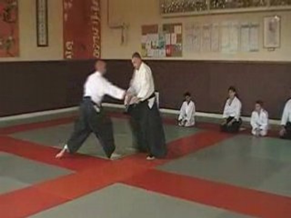 Aikido tendoryu Pascal Olivier training