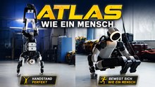 Boston Dynamics Atlas zeigt Bewegungen wie ein echter Mensch