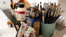 Francisco Marhuenda se lanza a la pintura: "Yo no pretendo absolutamente nada"
