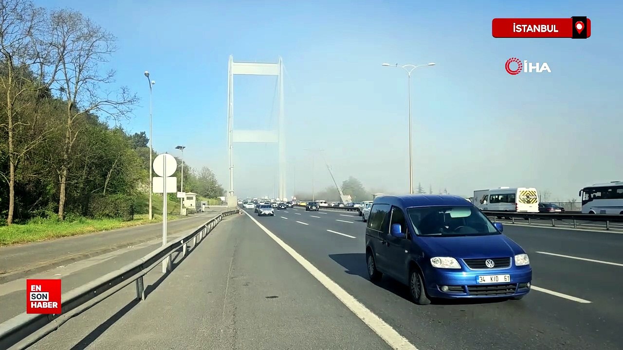 İstanbul’da yoğun sis: Boğaz hattı trafiğe kapatıldı