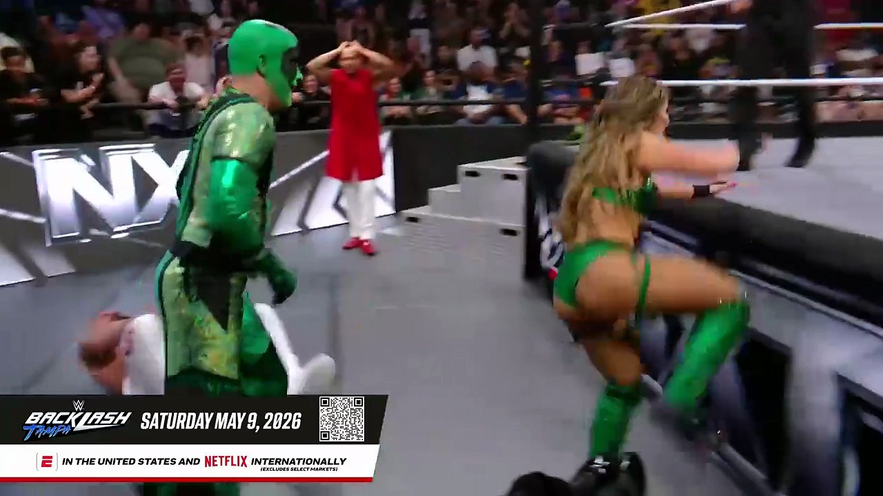 WWE NXT 5 MAY 2026 LOLA VICE & MR LAGUANA VS IZZI DAME & NIKO VANCE FULL MATCH