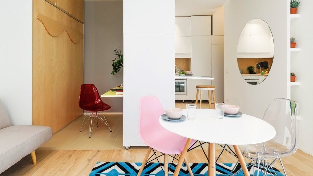 NEVER TOO SMALL Flexible Milanese Micro Apartment - 30sqm/340sqft