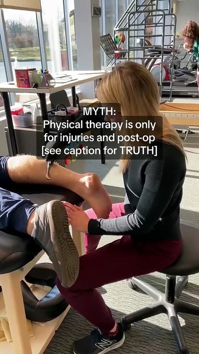 Myths about physical therapy