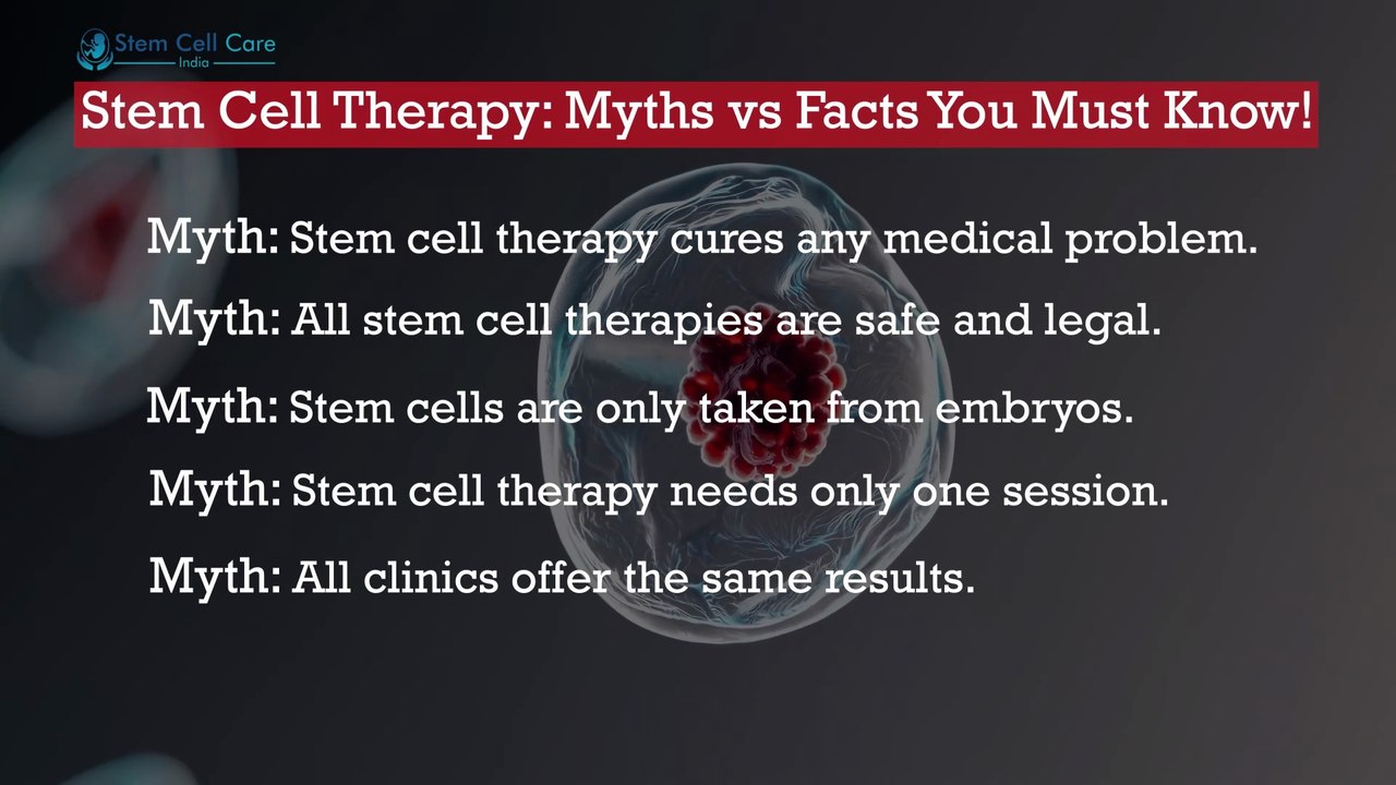 Stem Cell Therapy Myths vs Facts You Must Know |