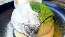 Fluffy Matcha Daifuku Pancake🥞
