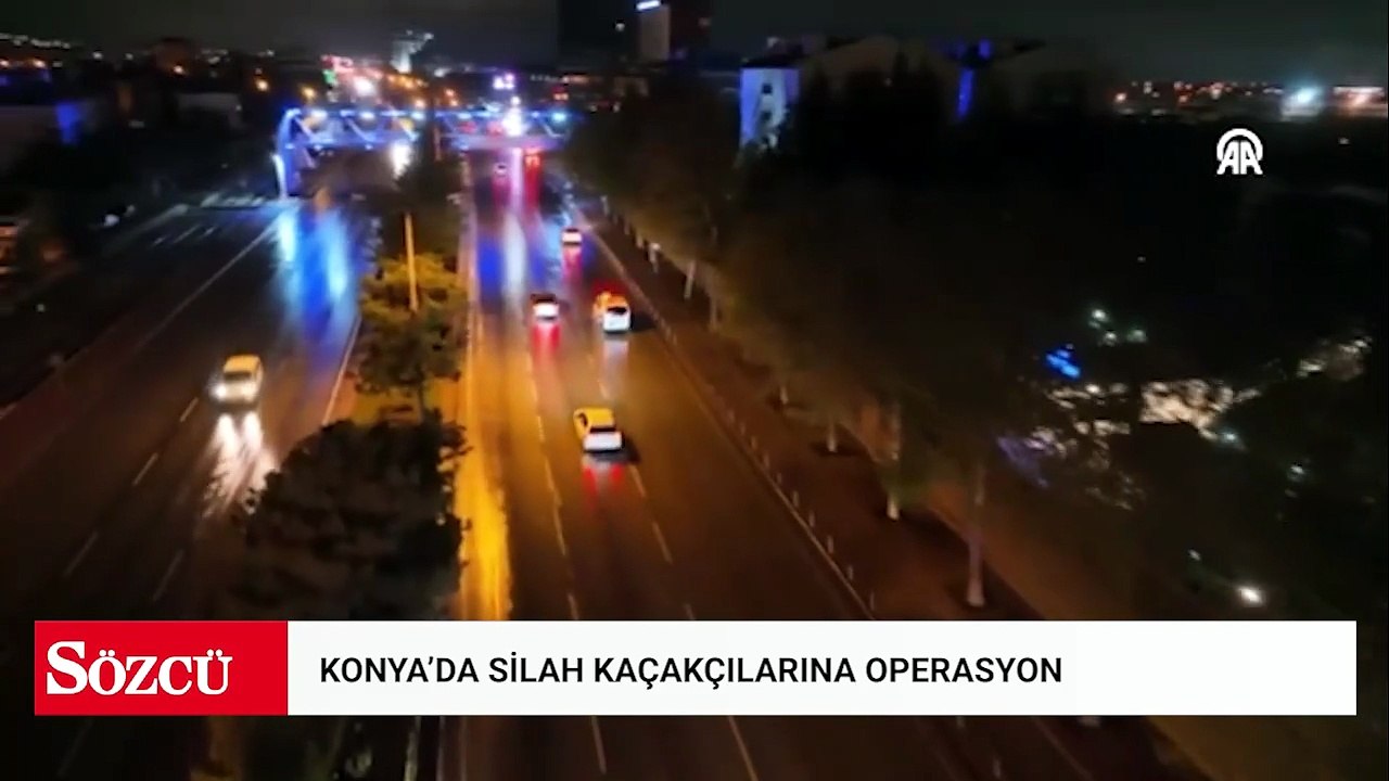 Konya'da silah kaçakçılığı operasyonunda 11 şüpheli yakalandı