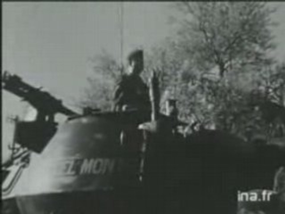 Berrouaghia en 1960 cité H.L.M et La Gare ( Algerie )