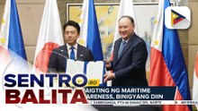 Pulong nina Defense Sec. Teodoro Jr. at Japanese Defense Minister Koizumi Shinjiro, naging produktibo | ulat ni Gab Villegas