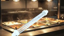 118mm 240v 300w 500w infrared halogen jacketed heater lamp double sleeves lamp be used in catering applications