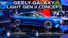 2026 Geely Galaxy Light Gen II Concept feiert Premiere in Peking