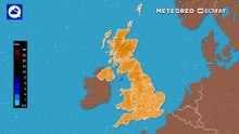 Rainiest areas to be in the North West and West of the UK, as well as parts of Eastern England