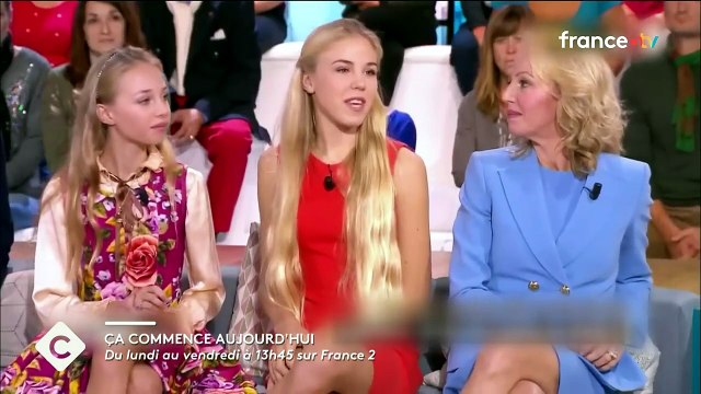 Faustine Bollaert raconte ce qu'il s'est passé lorsqu'elle a reçu dans Ca commence aujourd'hui la princesse Maria Caroline de Bourbon des Deux-Siciles, dans C à vous .