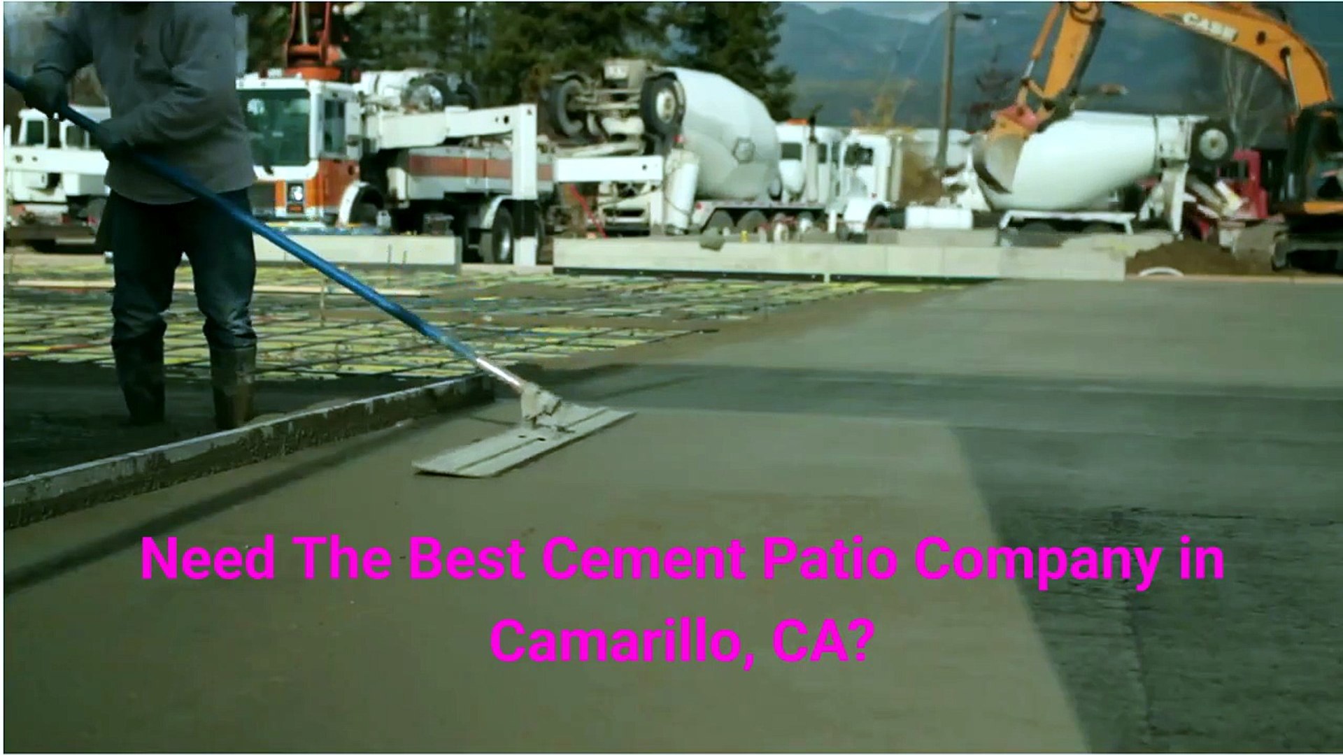 ⁣Cri Concrete - Reliable Cement Patio in Camarillo, CA