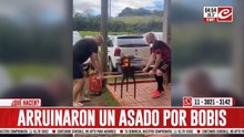 ¿Cómo se arruina un asado en pocos minutos? Mirá el video y enterate