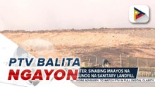 Navotas Action Center, sinabing maayos na ang sitwasyon sa nasunog na sanitary landfill