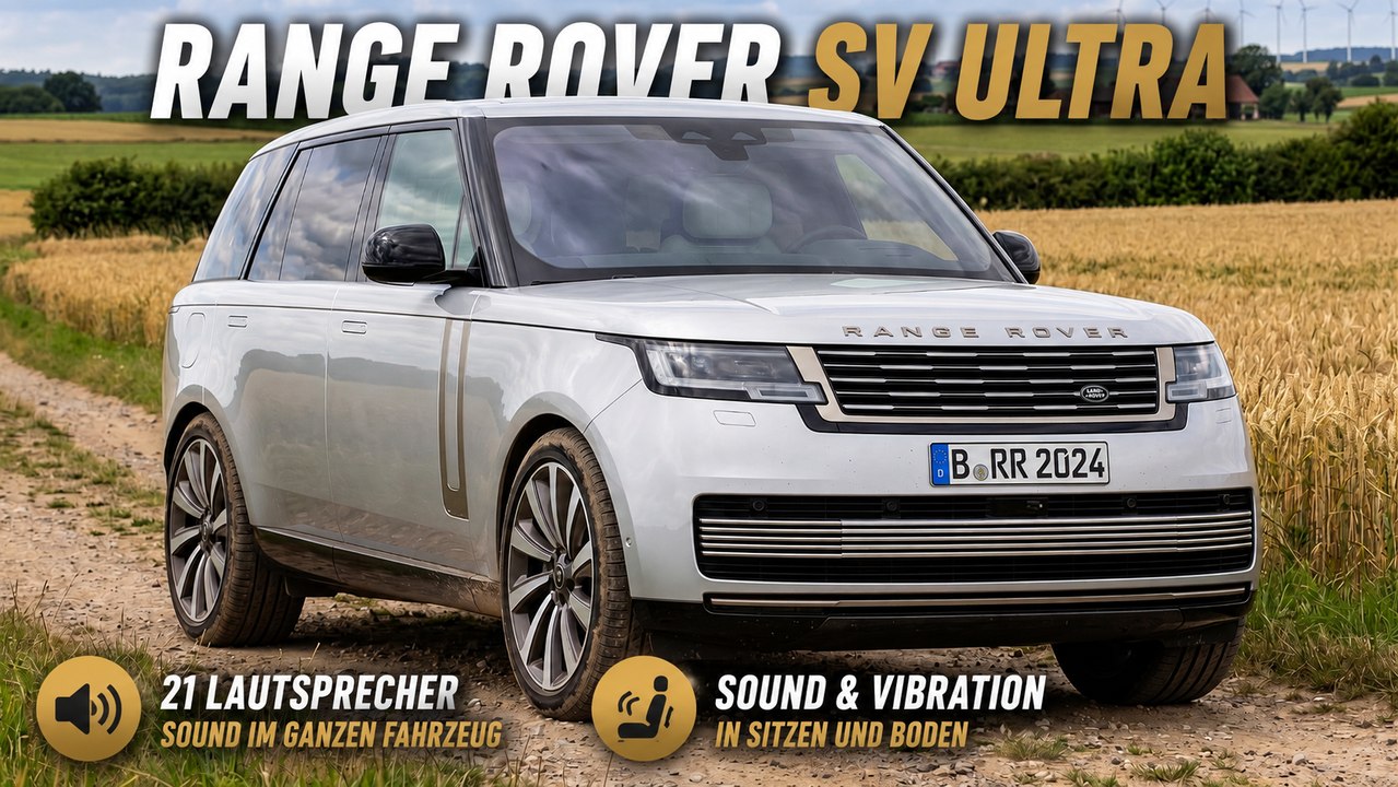 Range Rover SV Ultra bringt High-End-Sound ins Luxussegment