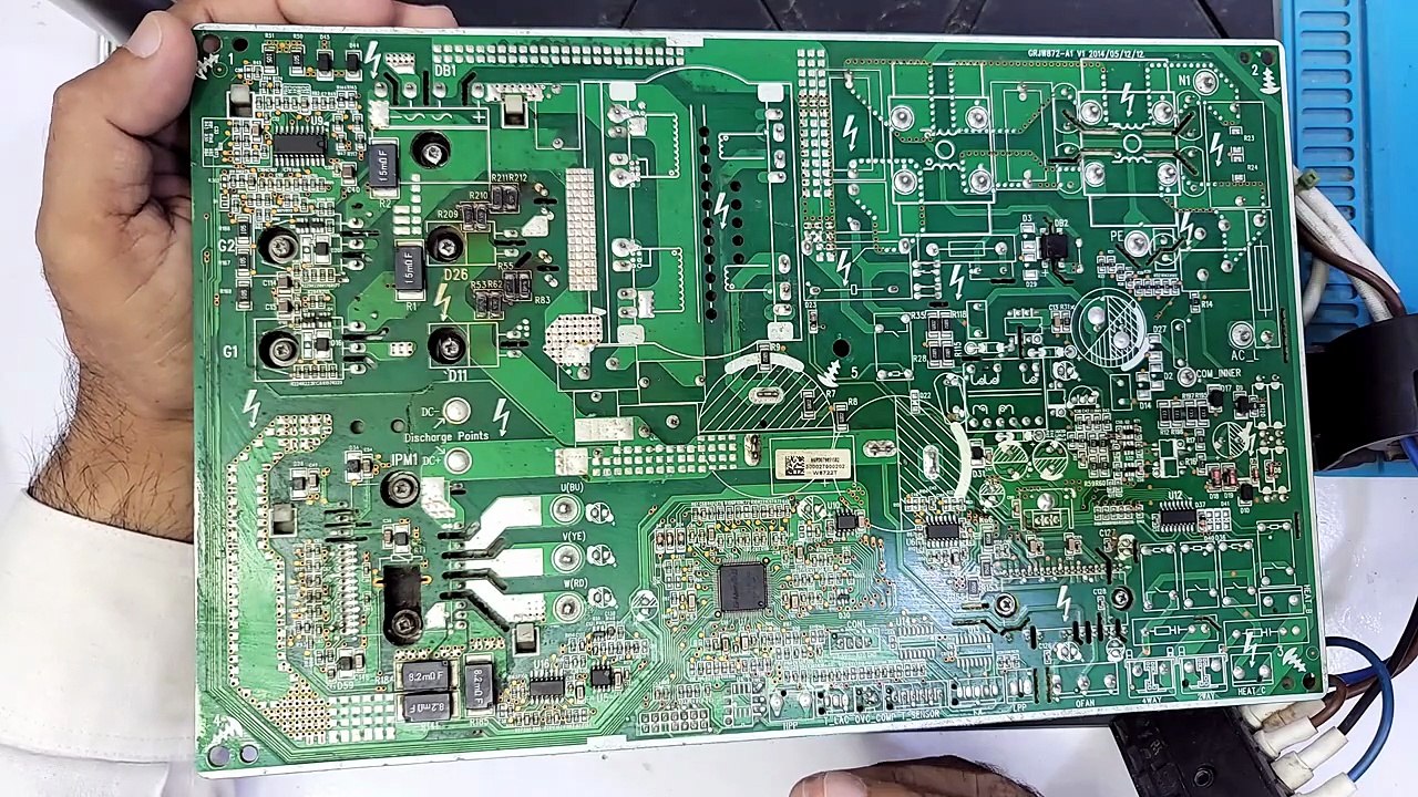 Gree Dc inverter ac pcb U1 error outdoor pcb Dc inverter ac pcb repairing center Babar Electronics