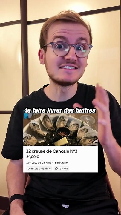 On peux se faire LIVRER du caviar a 2500€ 🤯🤯