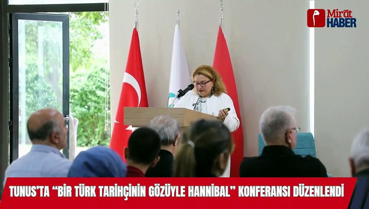 Tunus’ta “Bir Türk Tarihçinin Gözüyle Hannibal” Konferansı Düzenlendi
