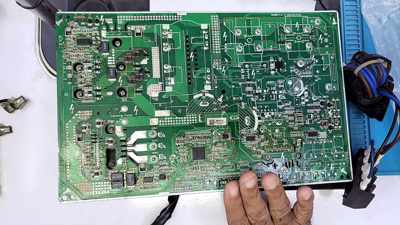 #1200 Gree Dc inverter ac U7 H7 error outdoor pcb Dc inverter ac outdoor pcb Diagram Babar Electronics - Babar Electronics HVACR
