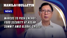 Marcos to push energy, food security at ASEAN Summit amid global crises